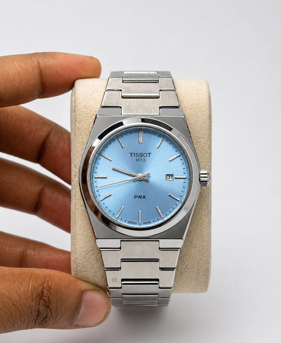 Tissot PRX 1853 Style Watch – Steel Bracelet