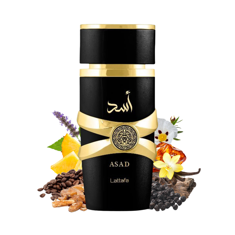Lattafa Asad Eau De Parfum, For Men, 100ml
