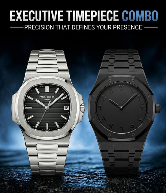 Executive Timepiece Combo – PP Geneve × Arabic Aura