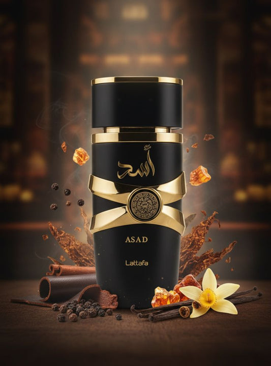 Lattafa Asad Eau De Parfum, For Men, 100ml